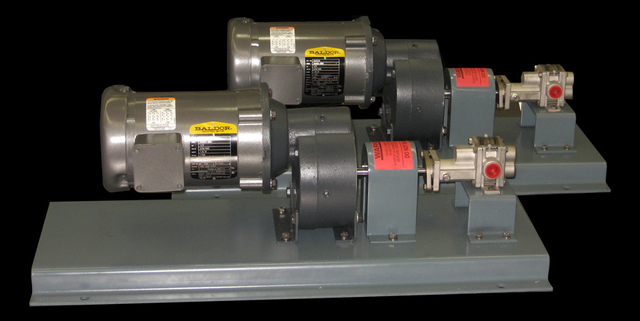 Base mounted ECO gear pump units