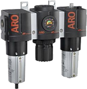 ARO 3-Piece Combination Units Filter Regulators